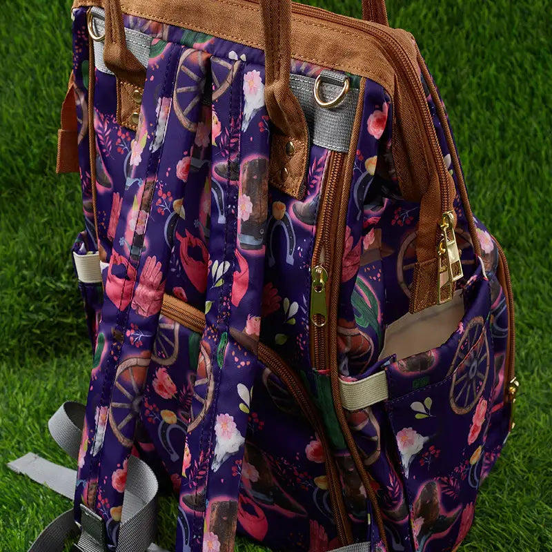Cactus Cowgirl Diaper Bag