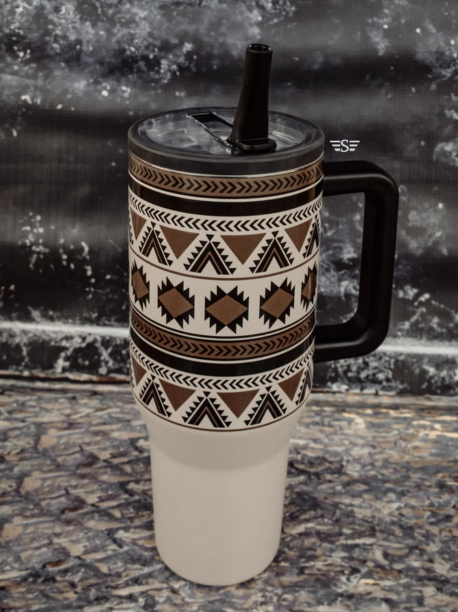 Monterrey Grey 40oz Flip Top Tumbler