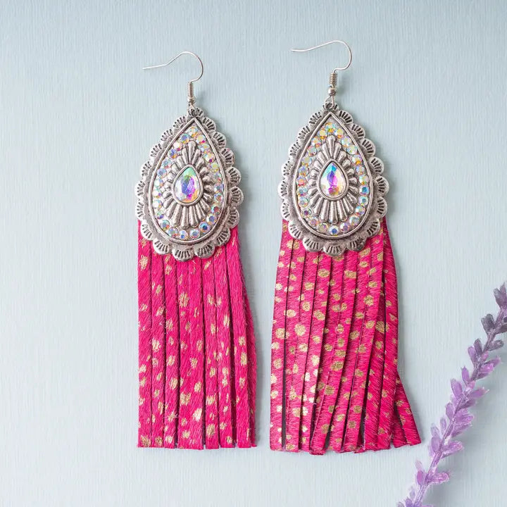 Hot Pink Honky Tonk Tassels