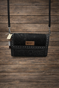 Wrangler Cowhide Wallet Crossbody Bag